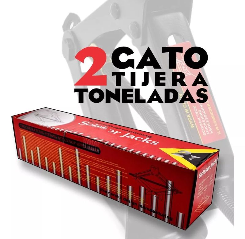 Comprar Gato Tijeras Scissor Jack 2 Toneladas en Electroshopy